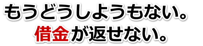 誰か助けて…。借金が返せない。南魚沼市で弁護士や司法書士に無料相談するしかない